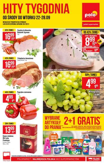 Gazetka Polomarket - 22.09.2021 - 28.09.2021.