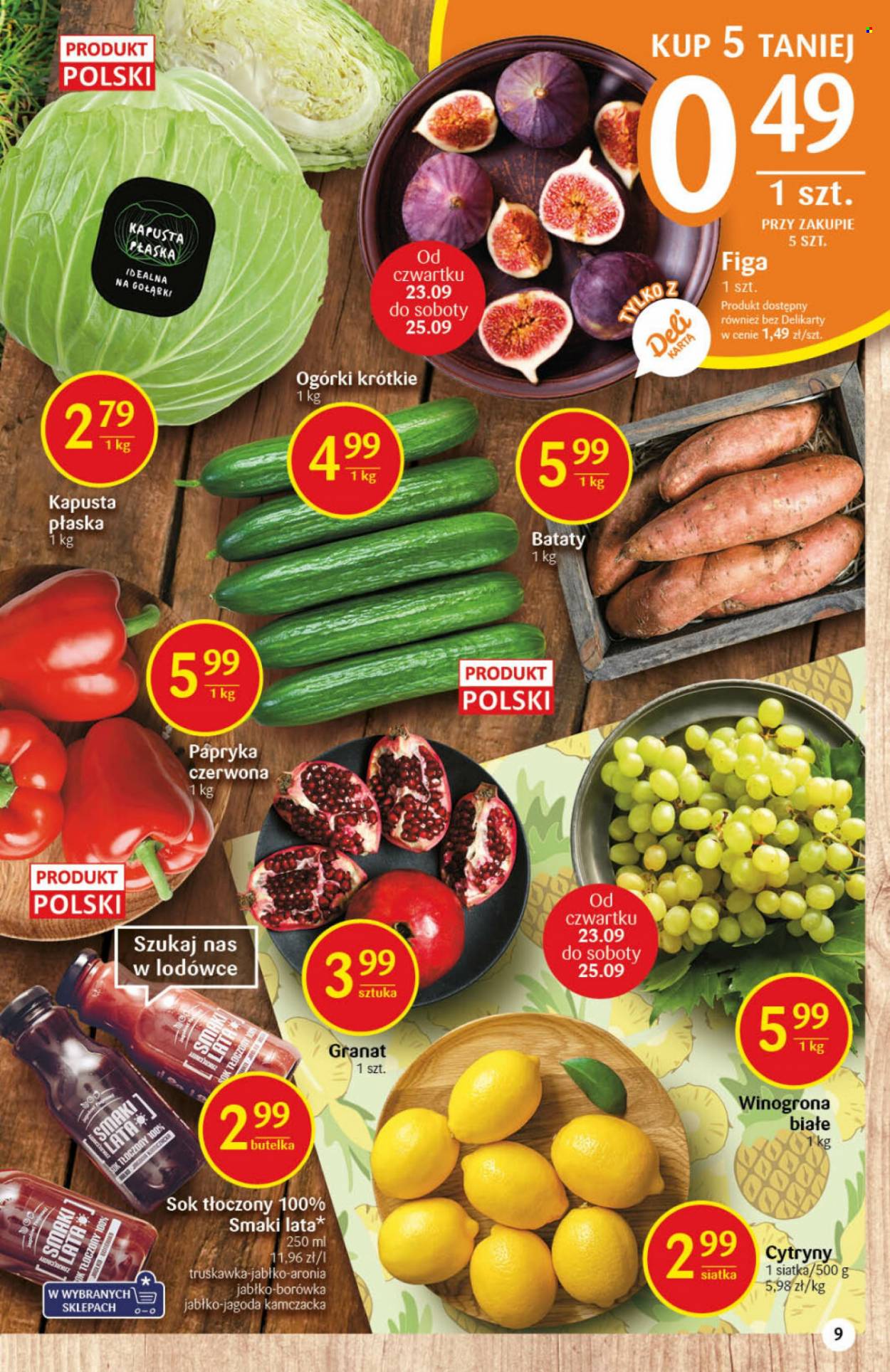 Gazetka Delikatesy Centrum - 23.09.2021 - 29.09.2021. Strona 9