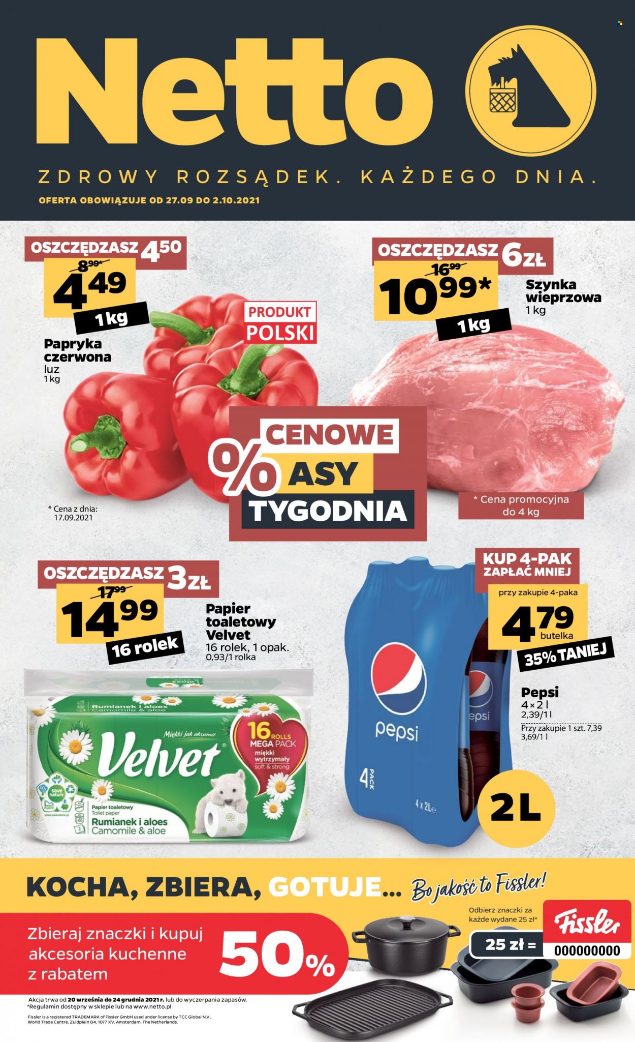Gazetka Netto - 27.09.2021 - 2.10.2021. Strona 1