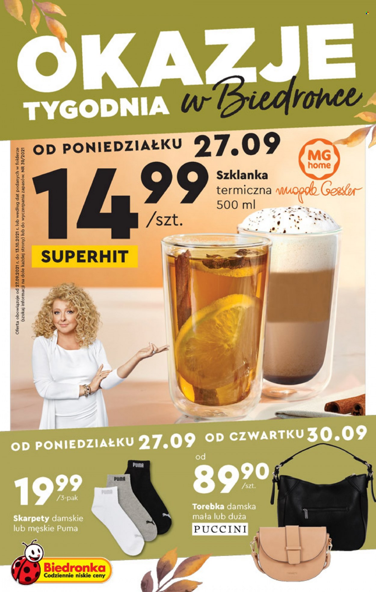 Gazetka Biedronka - 27.09.2021 - 13.10.2021. Strona 1