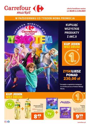 Gazetka Carrefour Market - 28.09.2021 - 2.10.2021.