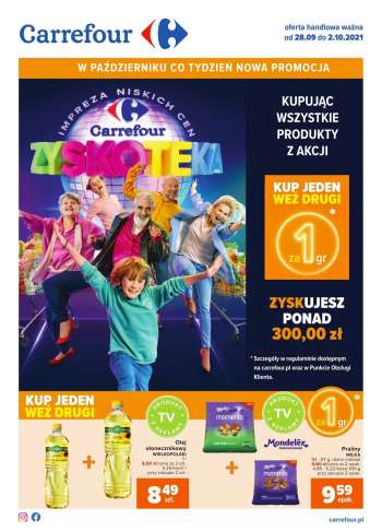 Gazetka Carrefour - 28.09.2021 - 2.10.2021.