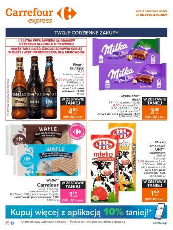 Gazetka Carrefour Express - 28.09.2021 - 4.10.2021.