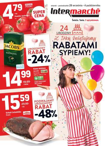 Gazetka Intermarché - 28.09.2021 - 4.10.2021.