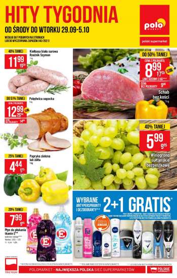 Gazetka Polomarket - 29.09.2021 - 5.10.2021.