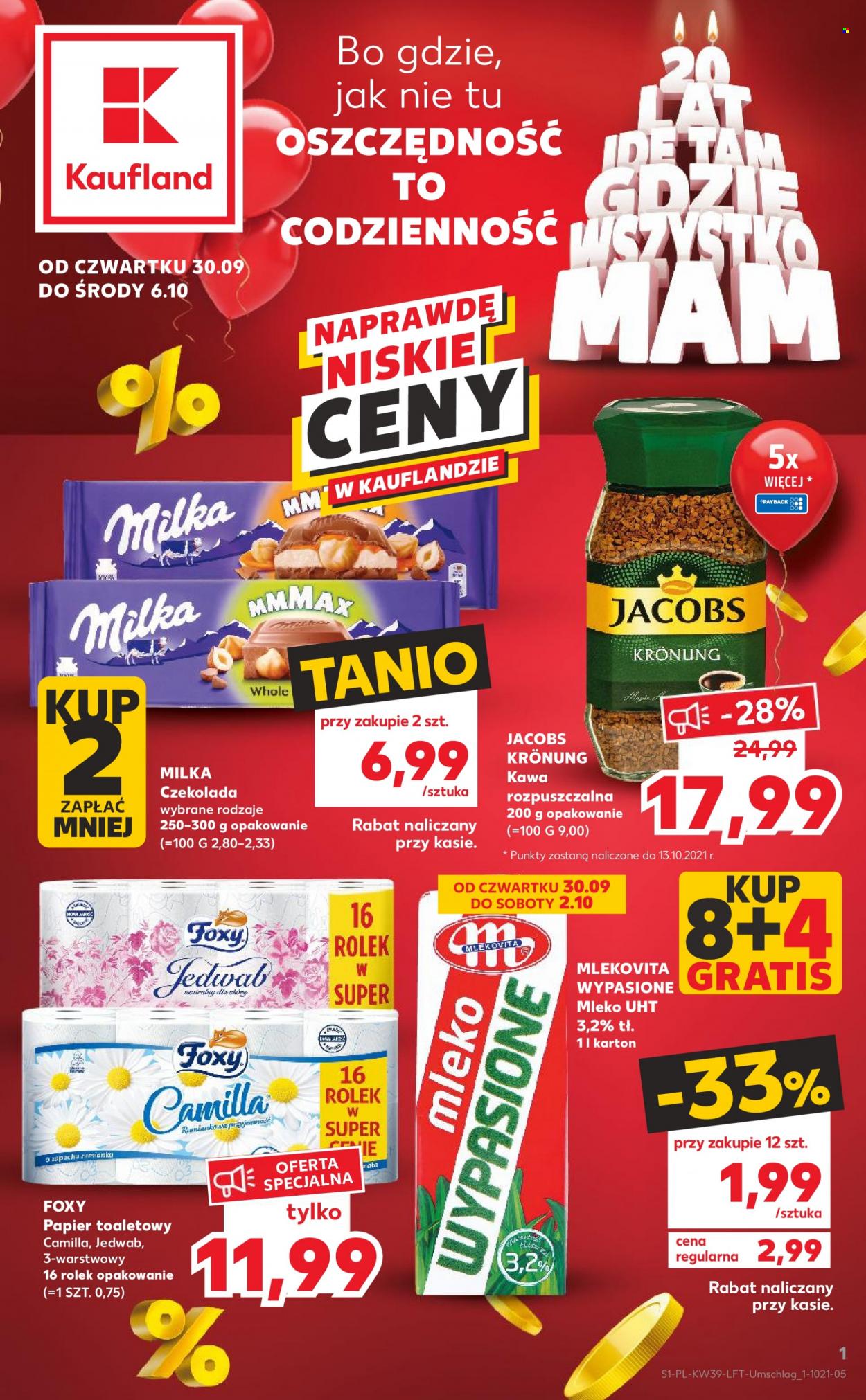 Gazetka Kaufland - 30.09.2021 - 6.10.2021. Strona 1