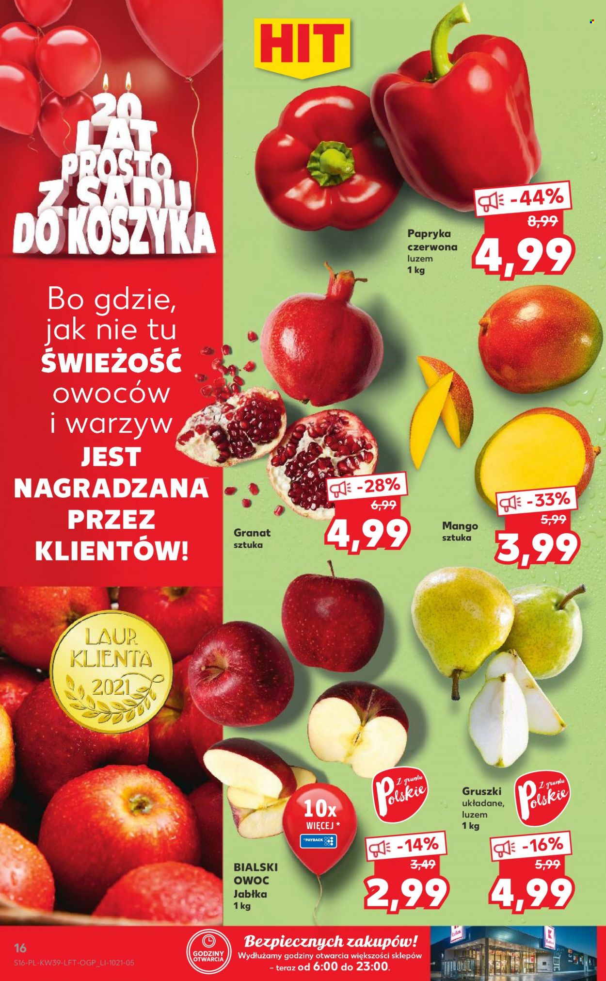 Gazetka Kaufland - 30.09.2021 - 6.10.2021. Strona 16