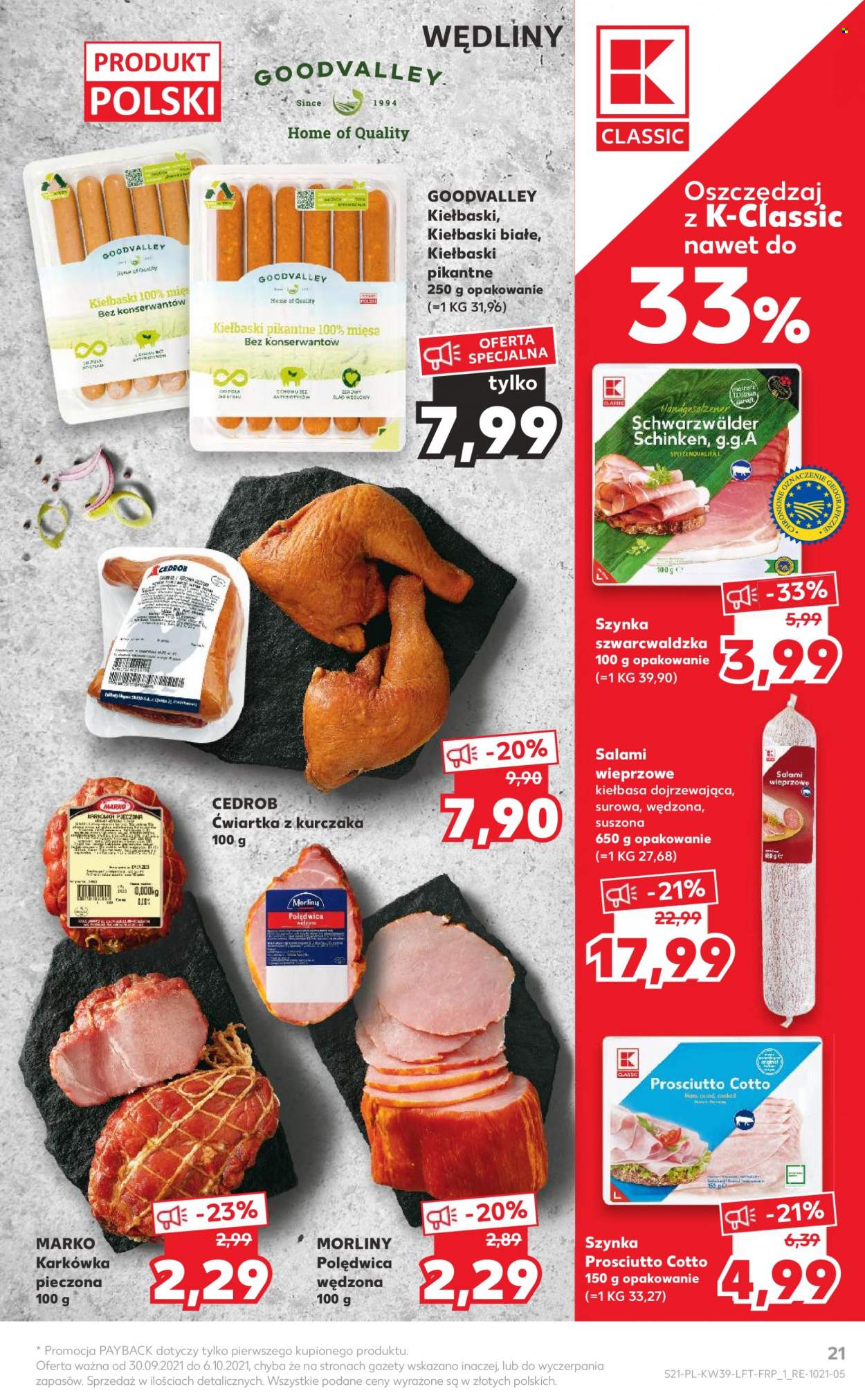 Gazetka Kaufland - 30.09.2021 - 6.10.2021. Strona 21