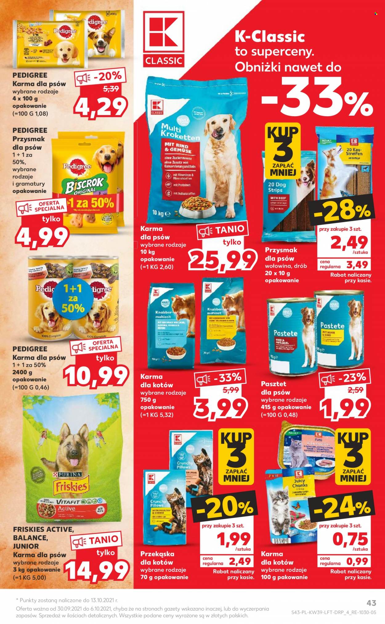 Gazetka Kaufland - 30.09.2021 - 6.10.2021. Strona 43