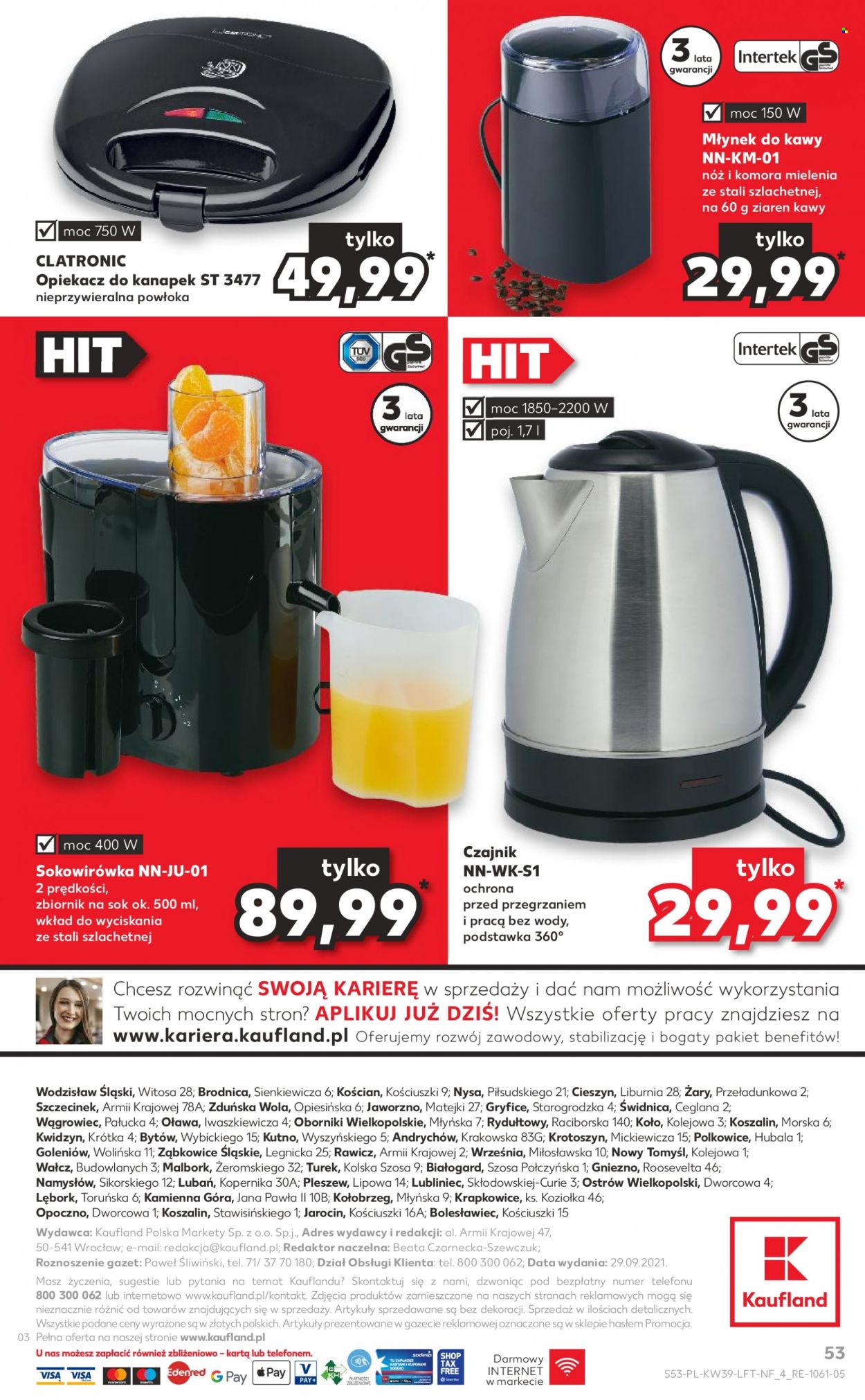 Gazetka Kaufland - 30.09.2021 - 6.10.2021. Strona 53