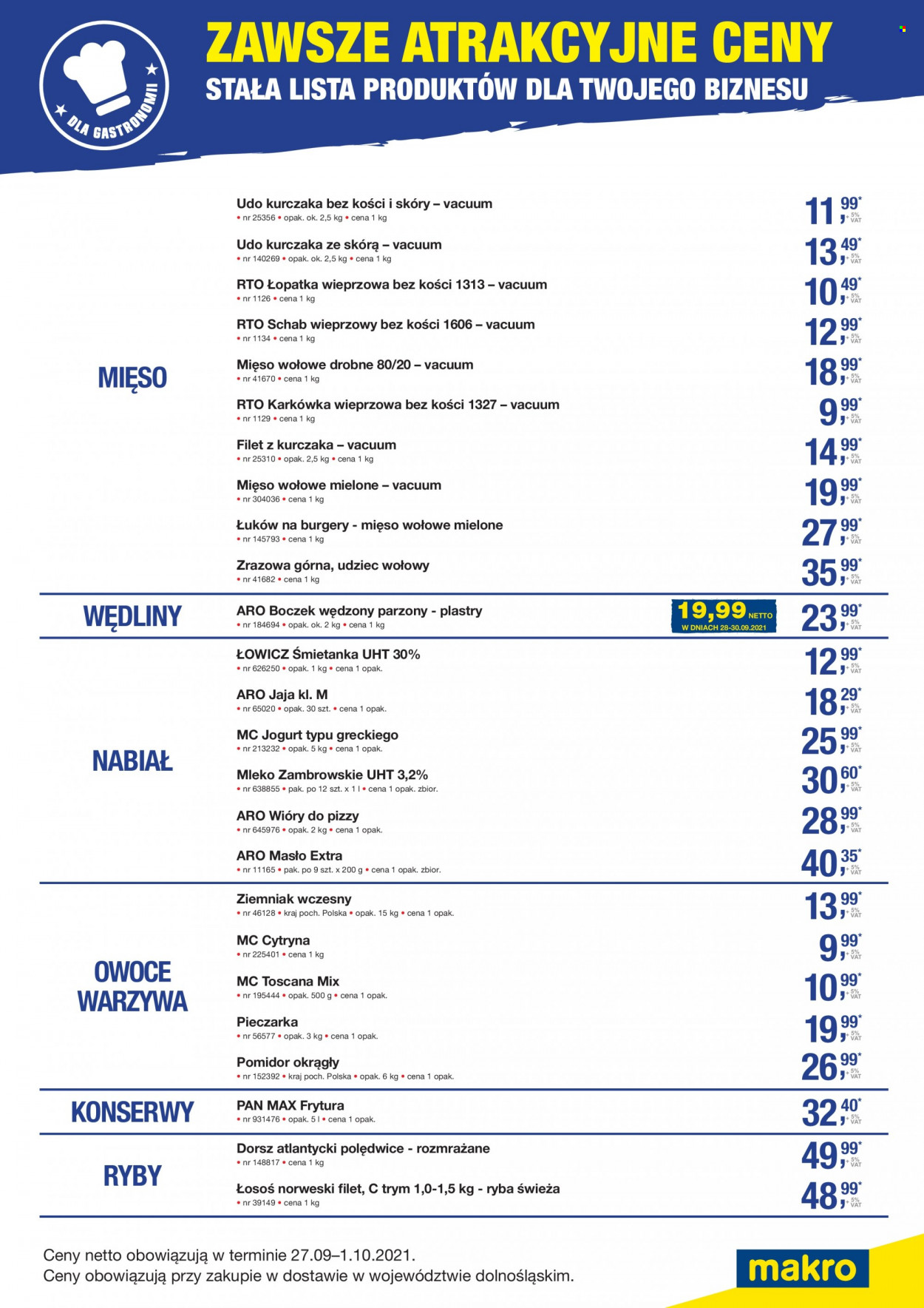 Gazetka Makro - 27.09.2021 - 1.10.2021. Strona 2
