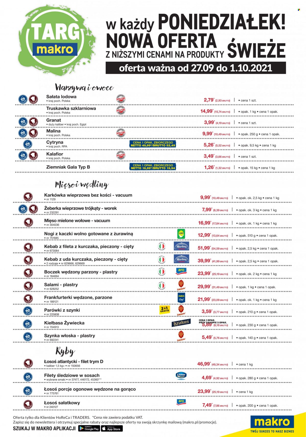 Gazetka Makro - 27.09.2021 - 1.10.2021. Strona 2