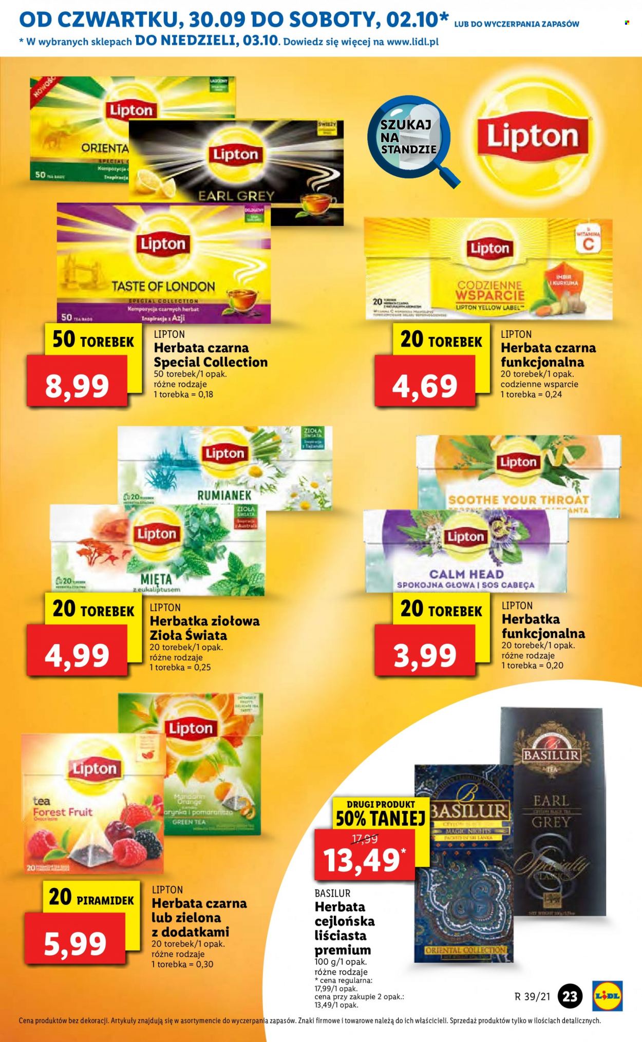 Gazetka Lidl - 30.09.2021 - 3.10.2021. Strona 23