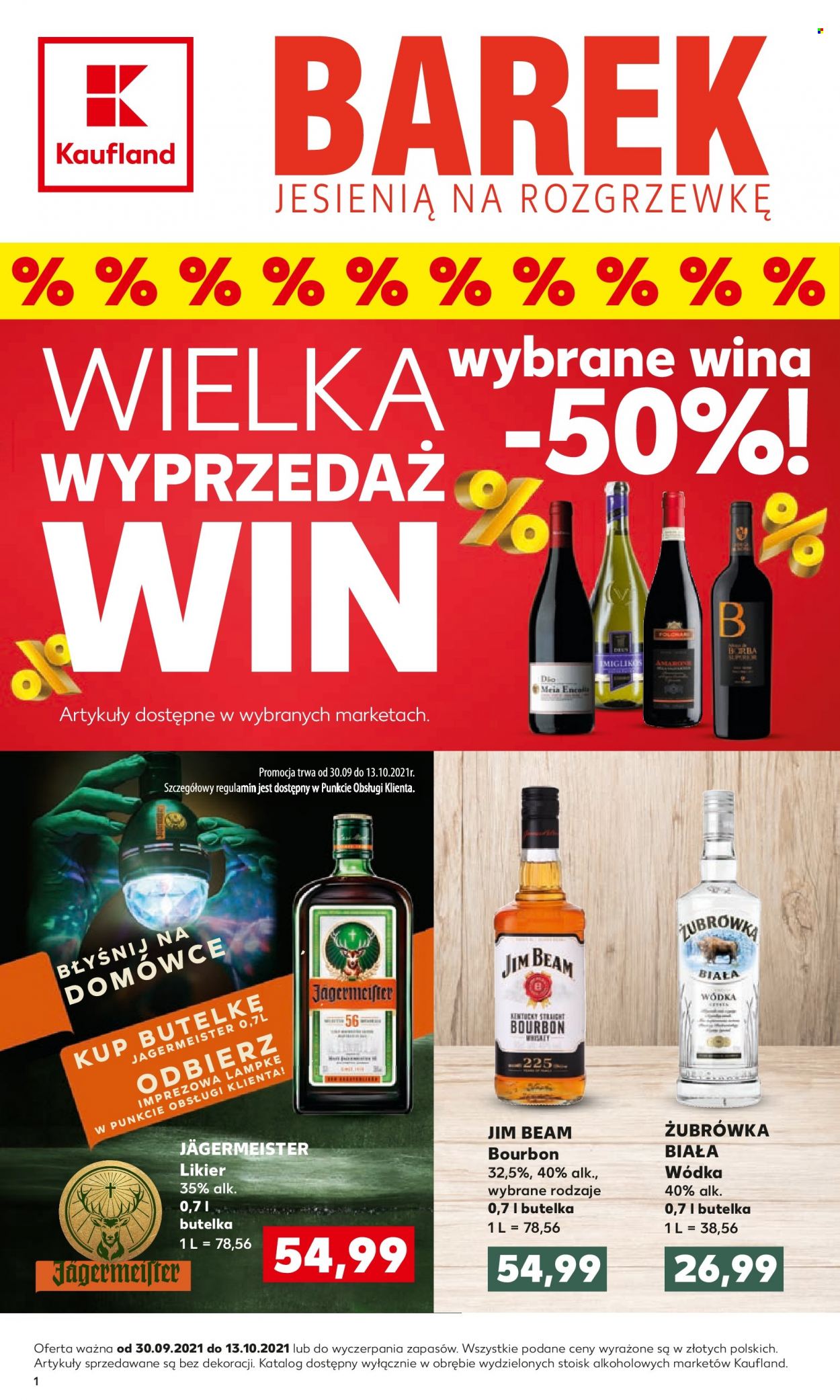 Gazetka Kaufland - 30.09.2021 - 13.10.2021. Strona 1