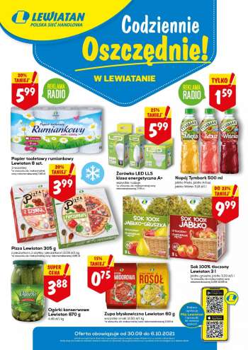 Gazetka Lewiatan - 30.09.2021 - 6.10.2021.