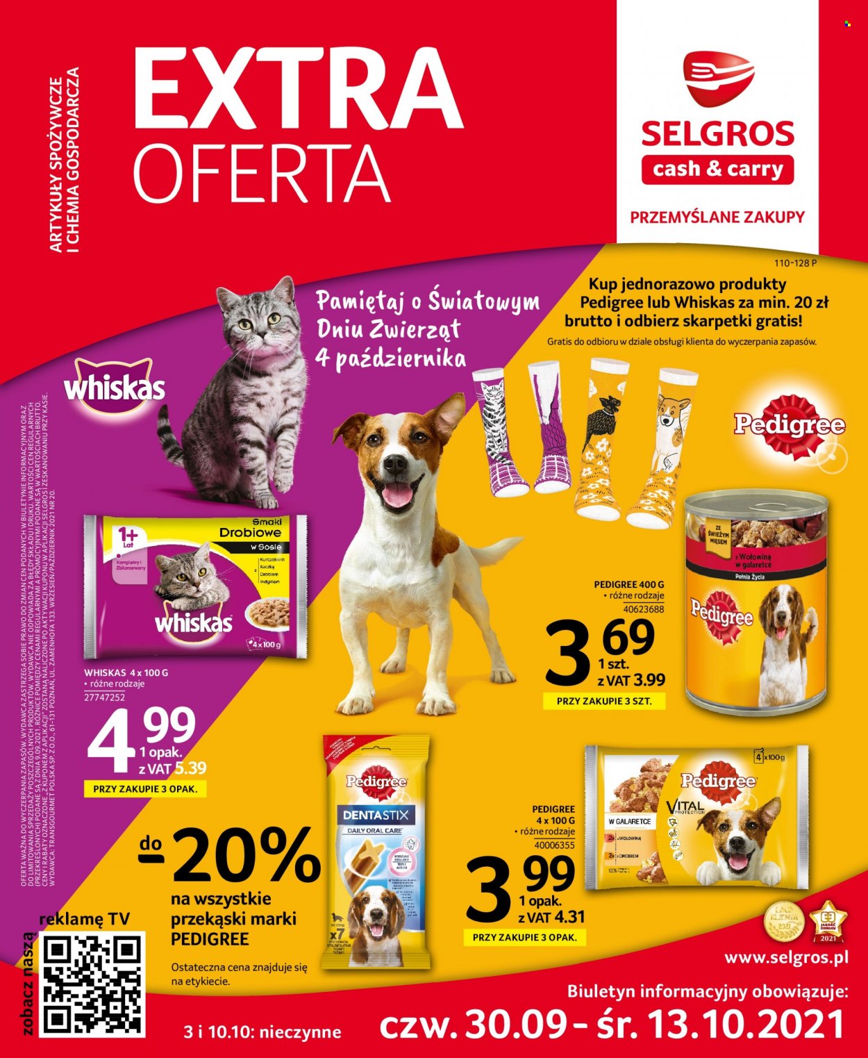 Gazetka Selgros - 30.09.2021 - 13.10.2021. Strona 1