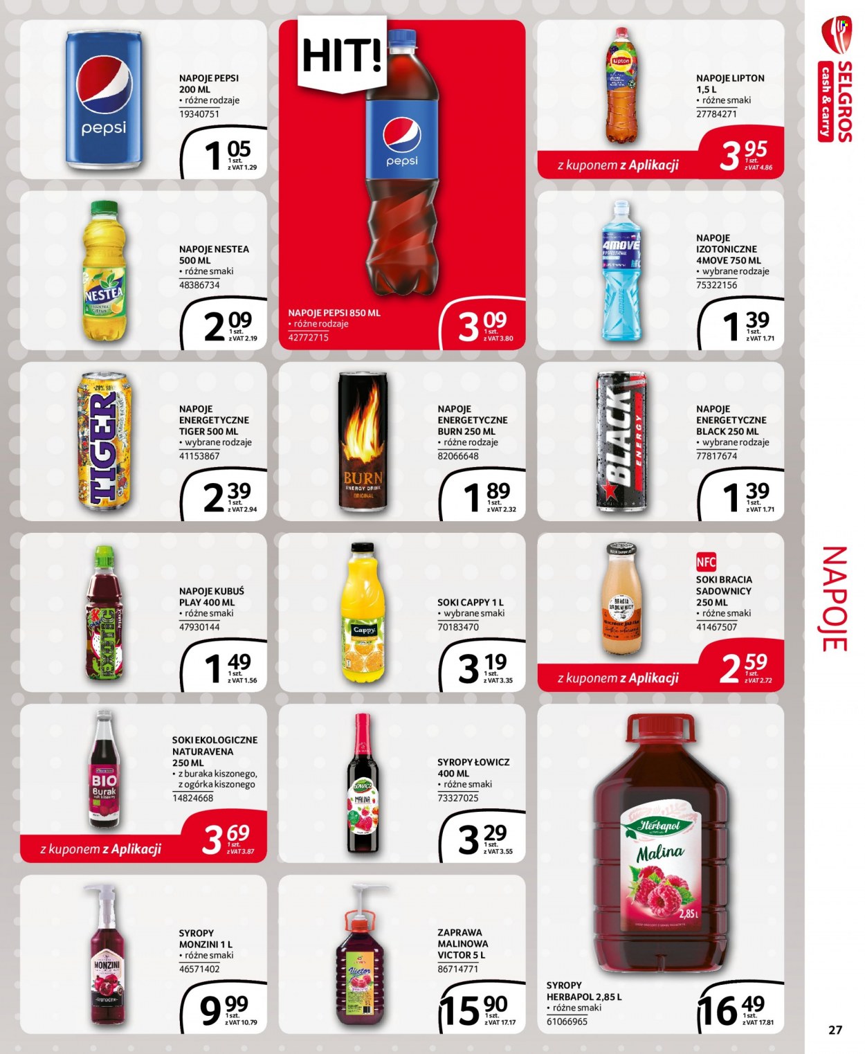 Gazetka Selgros - 30.09.2021 - 13.10.2021. Strona 27