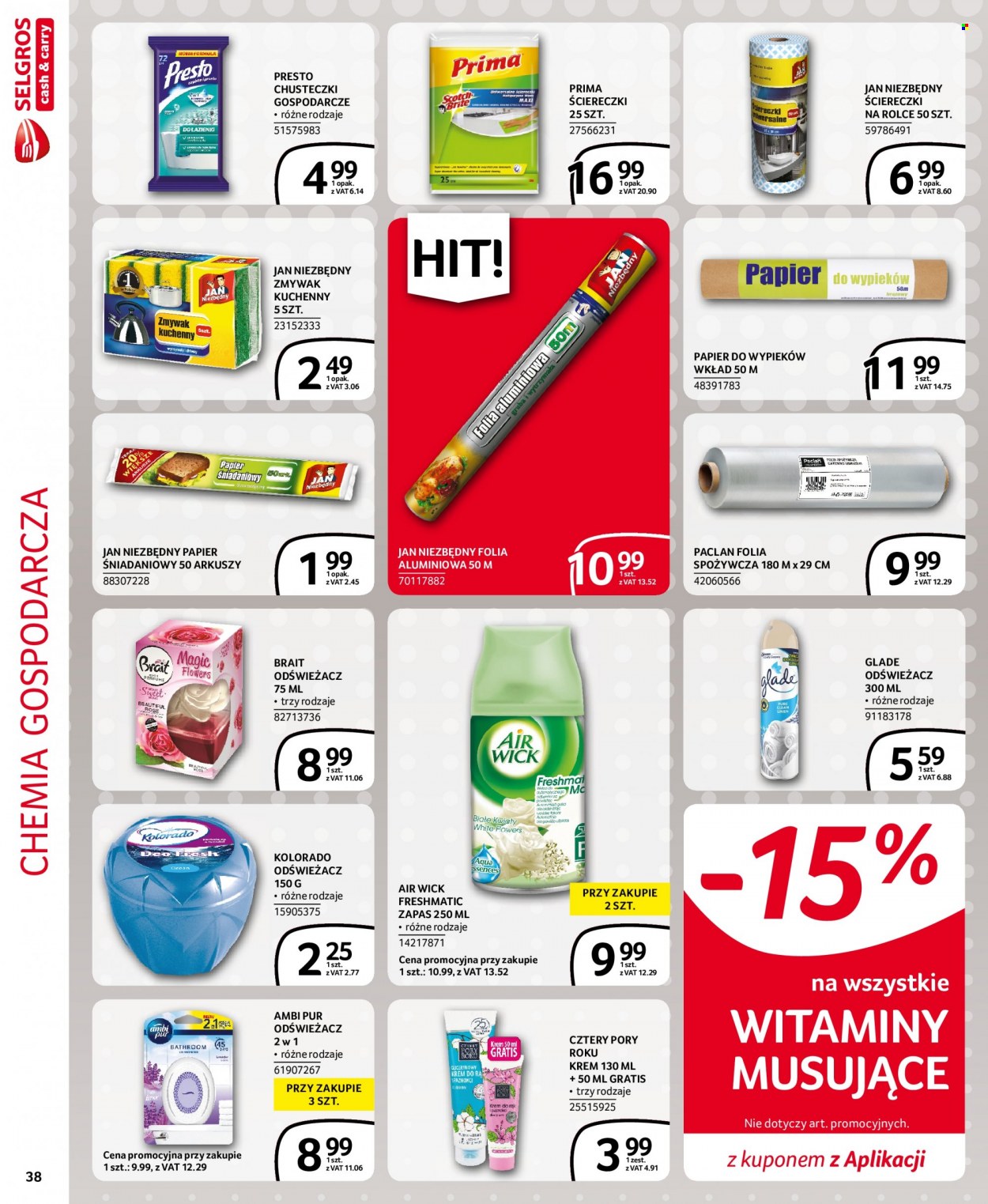 Gazetka Selgros - 30.09.2021 - 13.10.2021. Strona 38