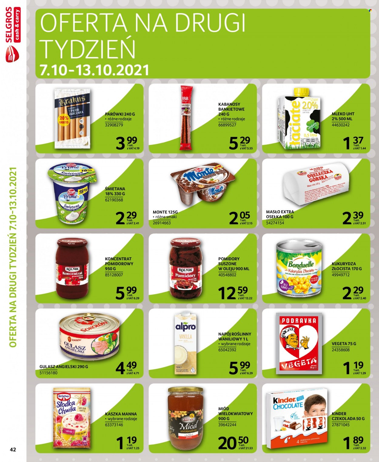 Gazetka Selgros - 30.09.2021 - 13.10.2021. Strona 44