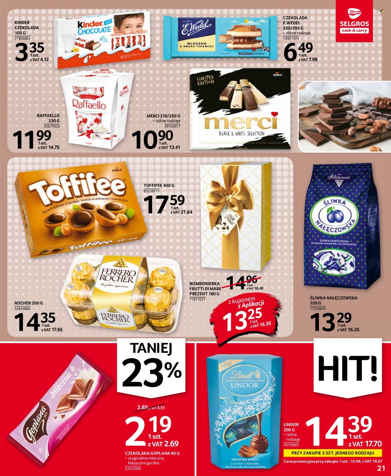 Gazetka Selgros - 30.09.2021 - 13.10.2021. Strona 21