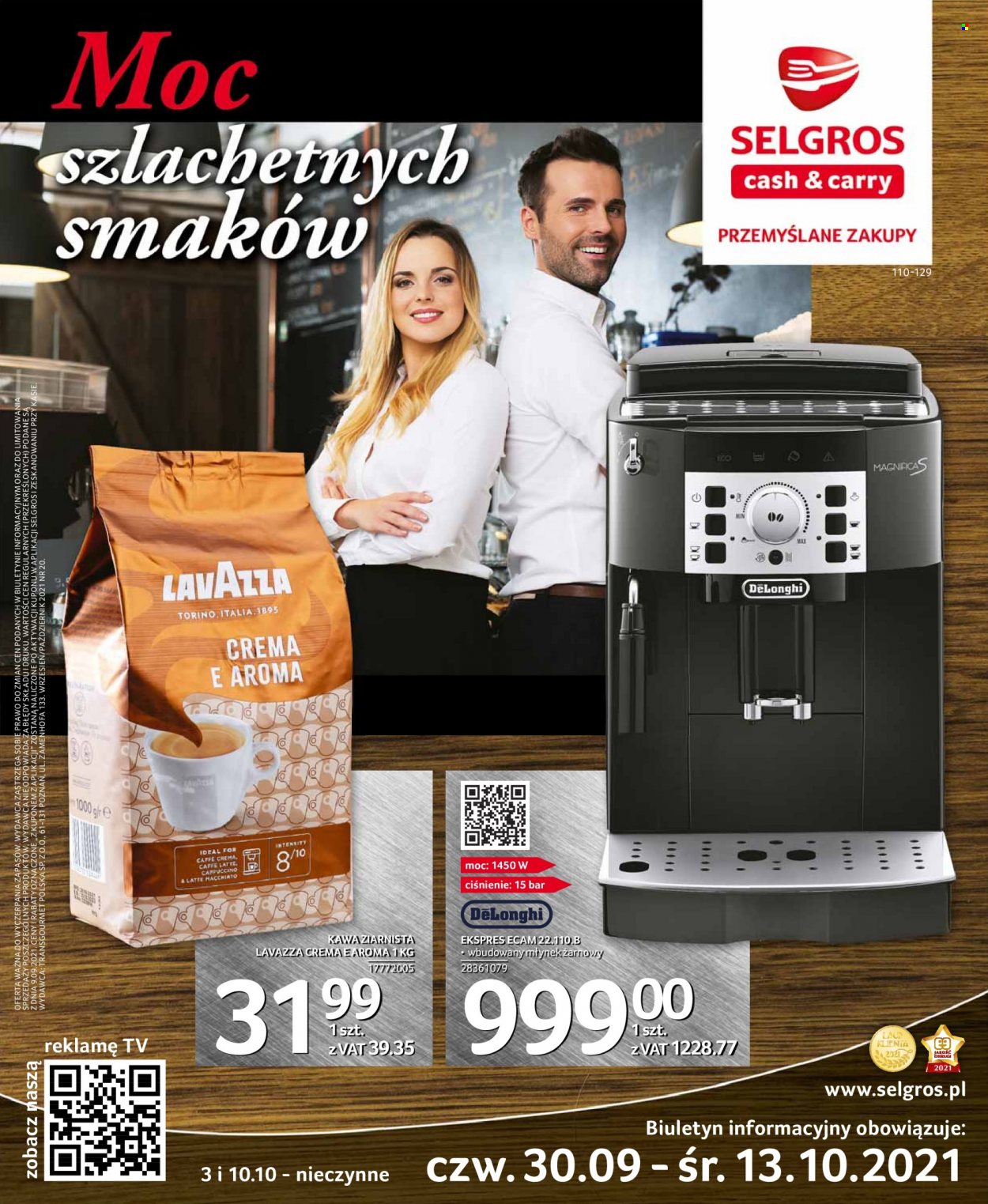 Gazetka Selgros - 30.09.2021 - 13.10.2021. Strona 1