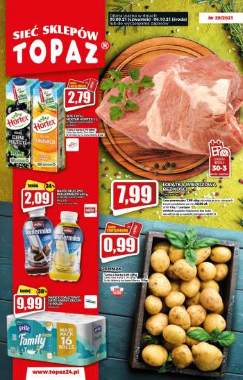 Gazetka Topaz - 30.09.2021 - 6.10.2021.