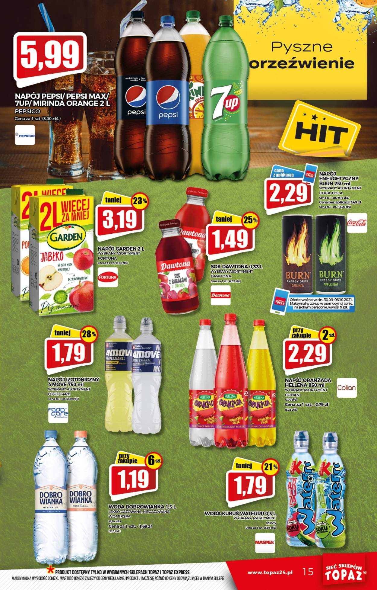 Gazetka Topaz - 30.09.2021 - 6.10.2021. Strona 15