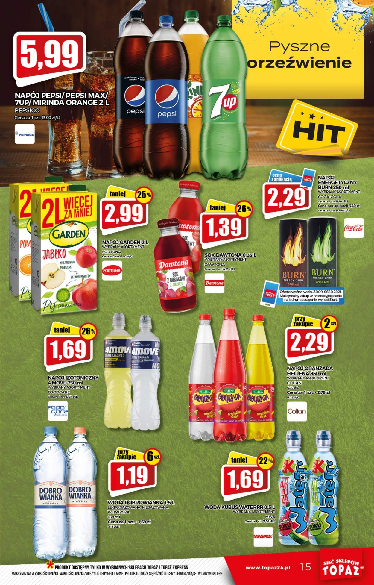 Gazetka Topaz - 30.09.2021 - 6.10.2021. Strona 15