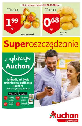 Gazetka Auchan - 23.09.2021 - 29.09.2021.
