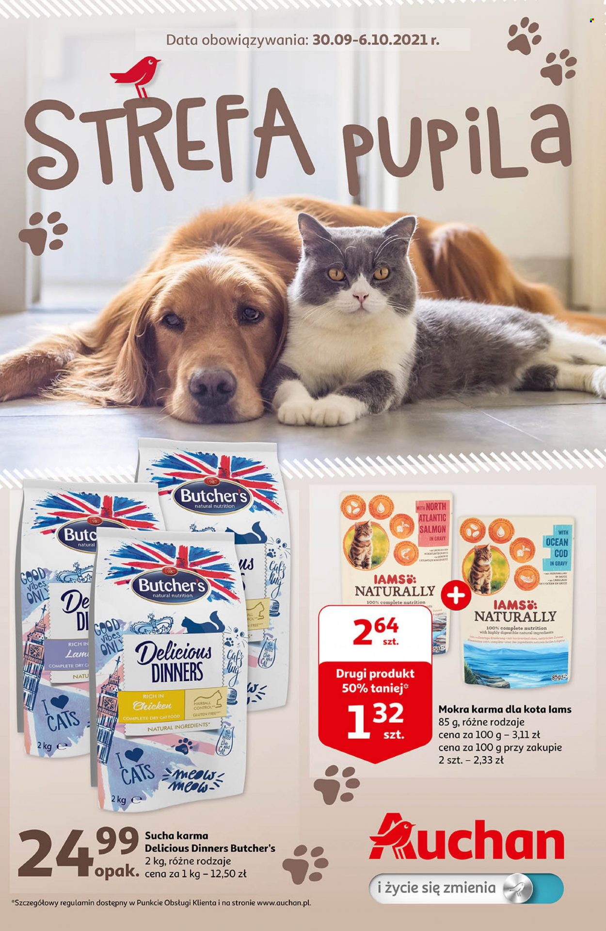 Gazetka Auchan - 30.09.2021 - 6.10.2021. Strona 1