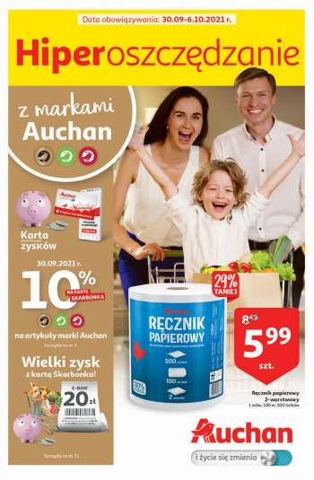 Gazetka Auchan - 30.09.2021 - 6.10.2021.