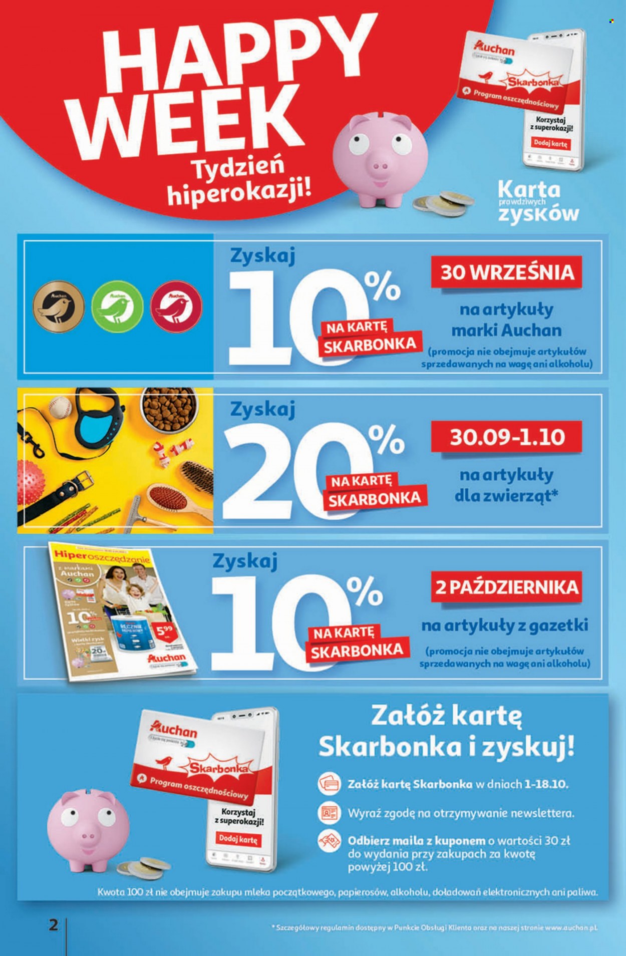 Gazetka Auchan - 30.09.2021 - 6.10.2021. Strona 2