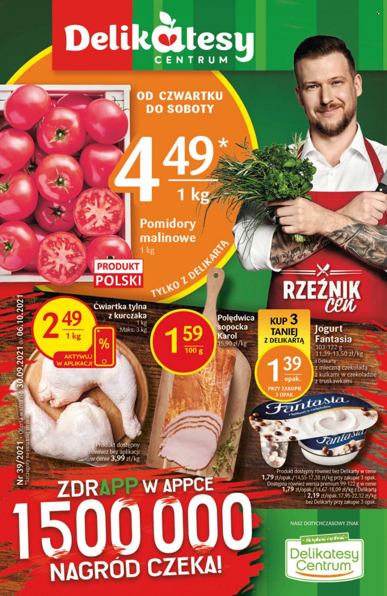 Gazetka Delikatesy Centrum - 30.09.2021 - 6.10.2021. Strona 1