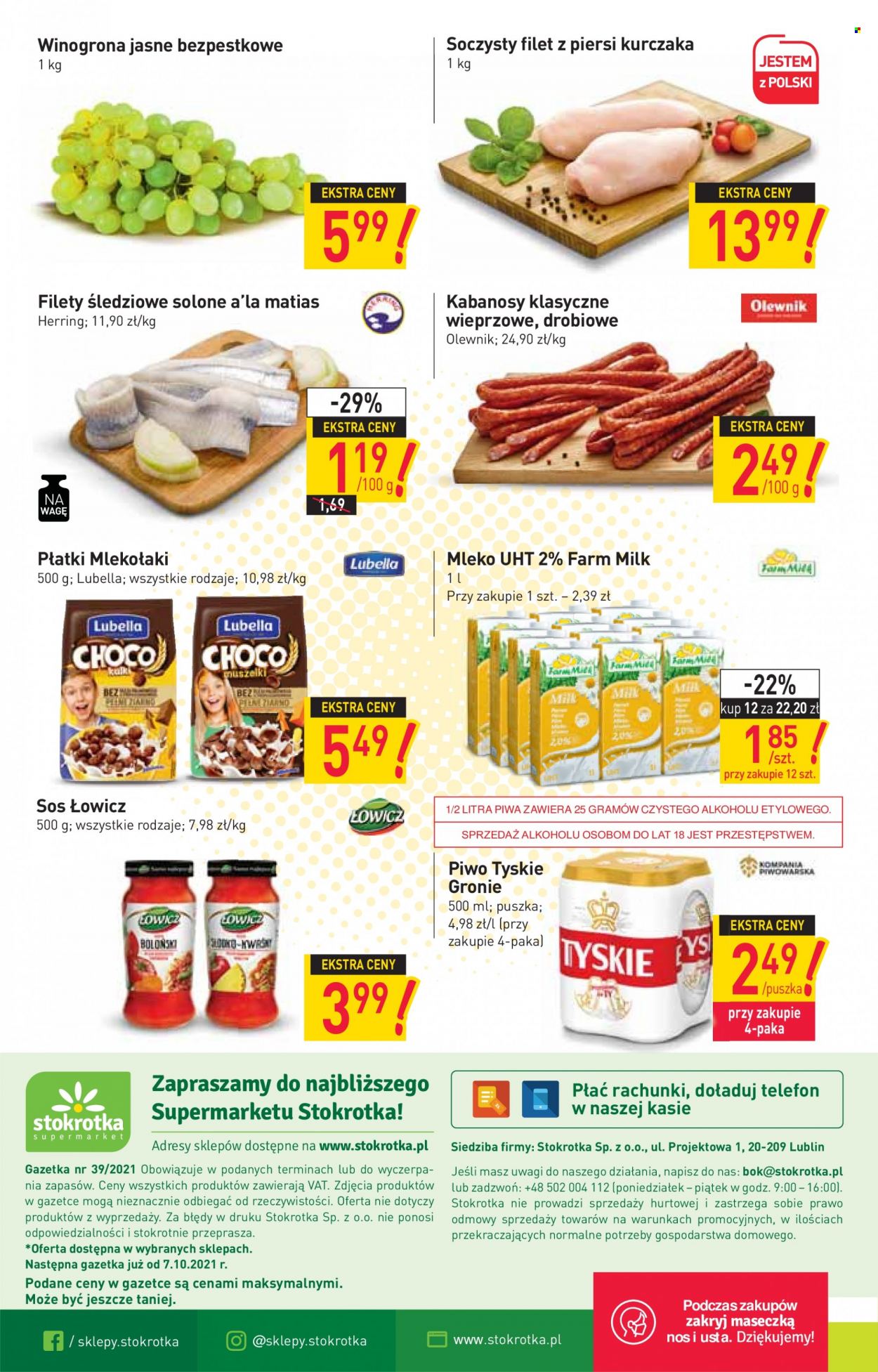 Gazetka Stokrotka Supermarket - 30.09.2021 - 6.10.2021. Strona 16