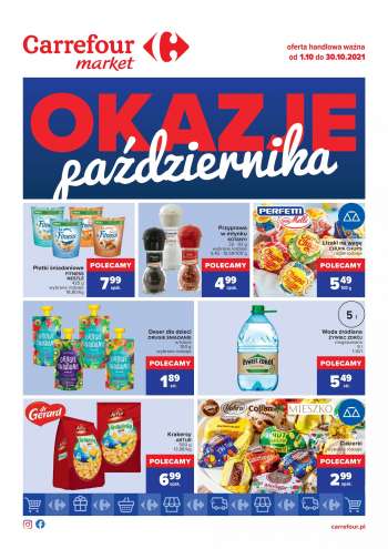 Gazetka Carrefour Market - 1.10.2021 - 30.10.2021.