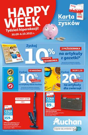 Gazetka Auchan - 30.09.2021 - 6.10.2021.