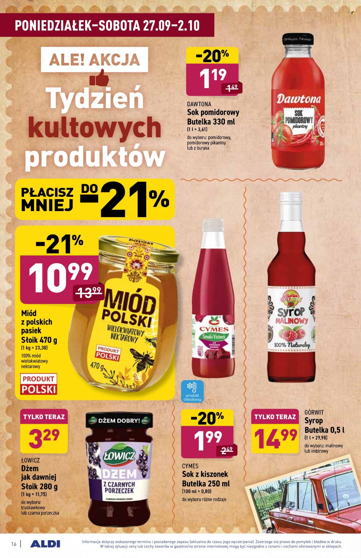 Gazetka ALDI - 4.10.2021 - 10.10.2021. Strona 16