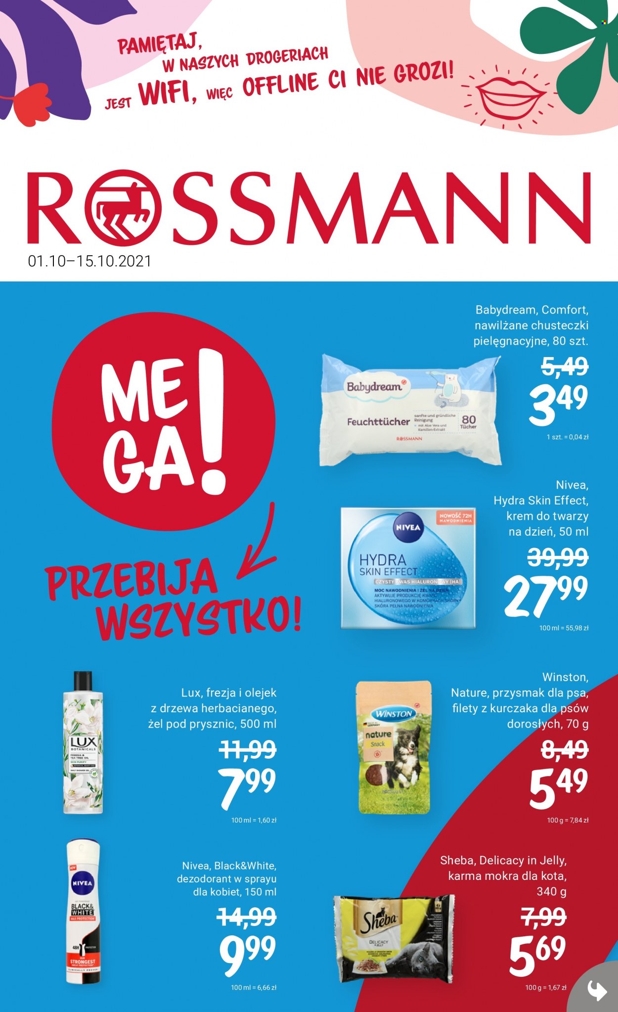 Gazetka Rossmann - 1.10.2021 - 15.10.2021. Strona 1