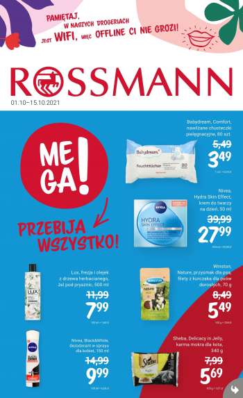Gazetka Rossmann - 1.10.2021 - 15.10.2021.