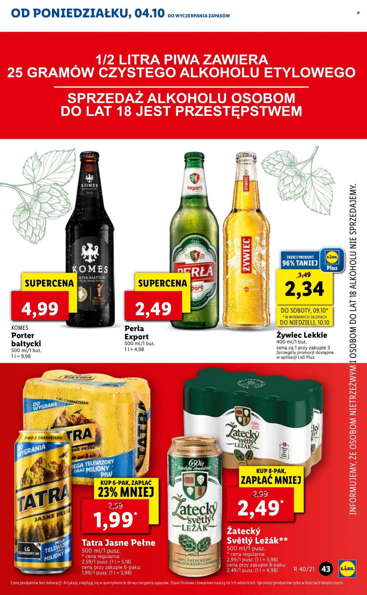 Gazetka Lidl - 4.10.2021 - 6.10.2021. Strona 43
