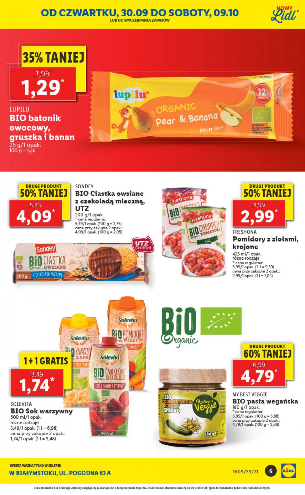 Gazetka Lidl - 30.09.2021 - 9.10.2021. Strona 5