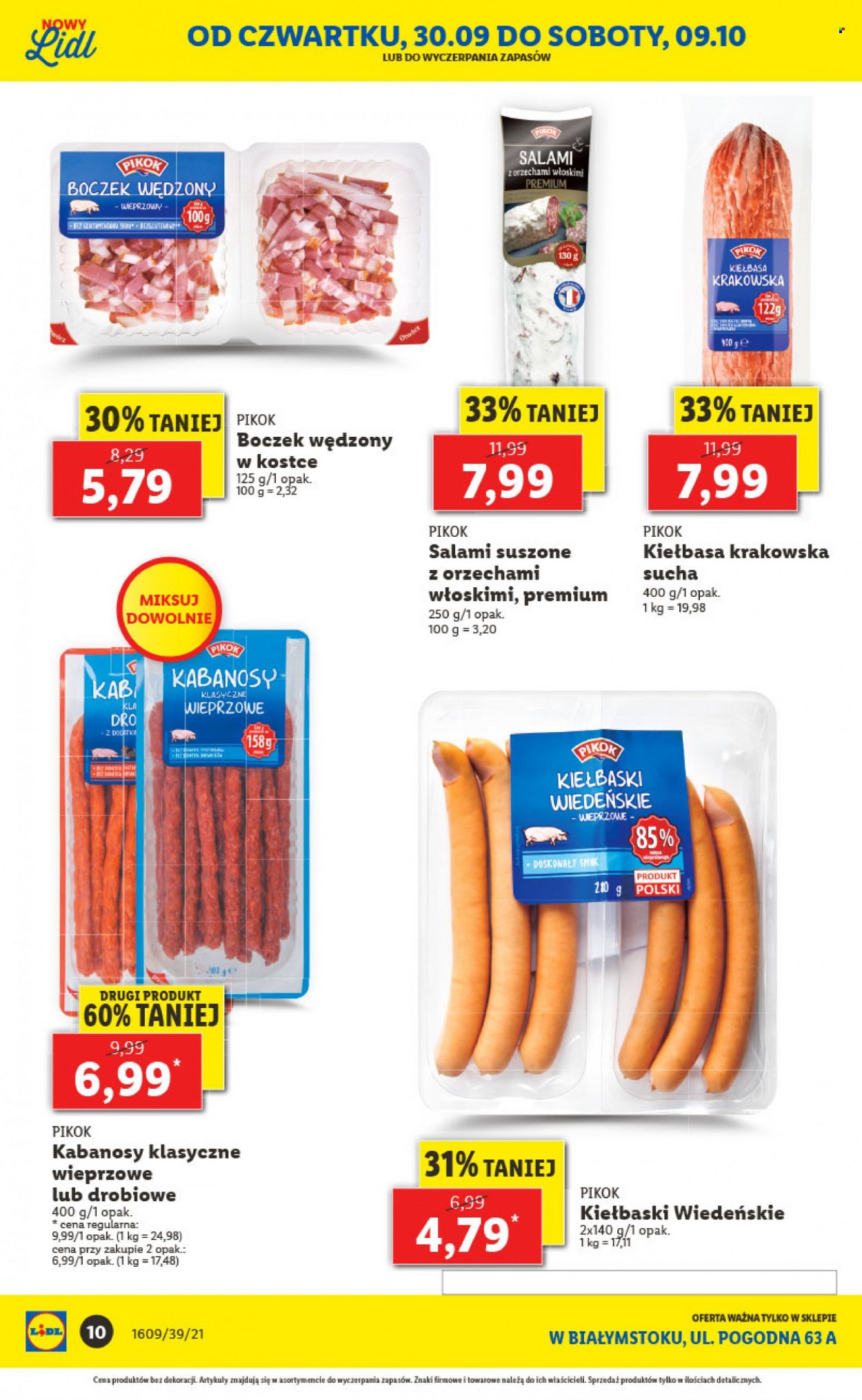 Gazetka Lidl - 30.09.2021 - 9.10.2021. Strona 10