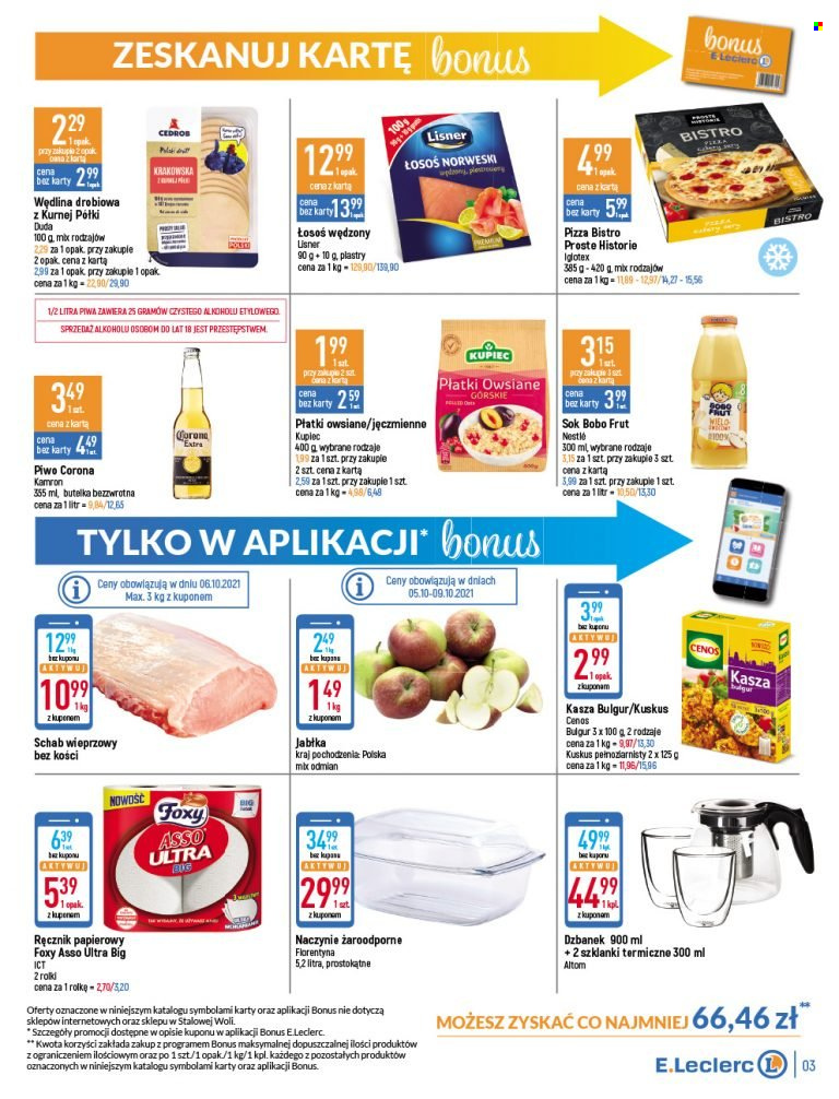 Gazetka E.Leclerc - 5.10.2021 - 16.10.2021. Strona 3