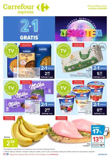 Gazetka Carrefour Express - 5.10.2021 - 11.10.2021.