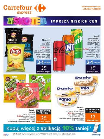 Gazetka Carrefour Express - 5.10.2021 - 11.10.2021.