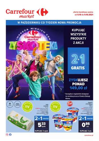 Gazetka Carrefour Market - 5.10.2021 - 9.10.2021.
