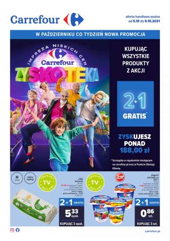Gazetka Carrefour - 5.10.2021 - 9.10.2021.