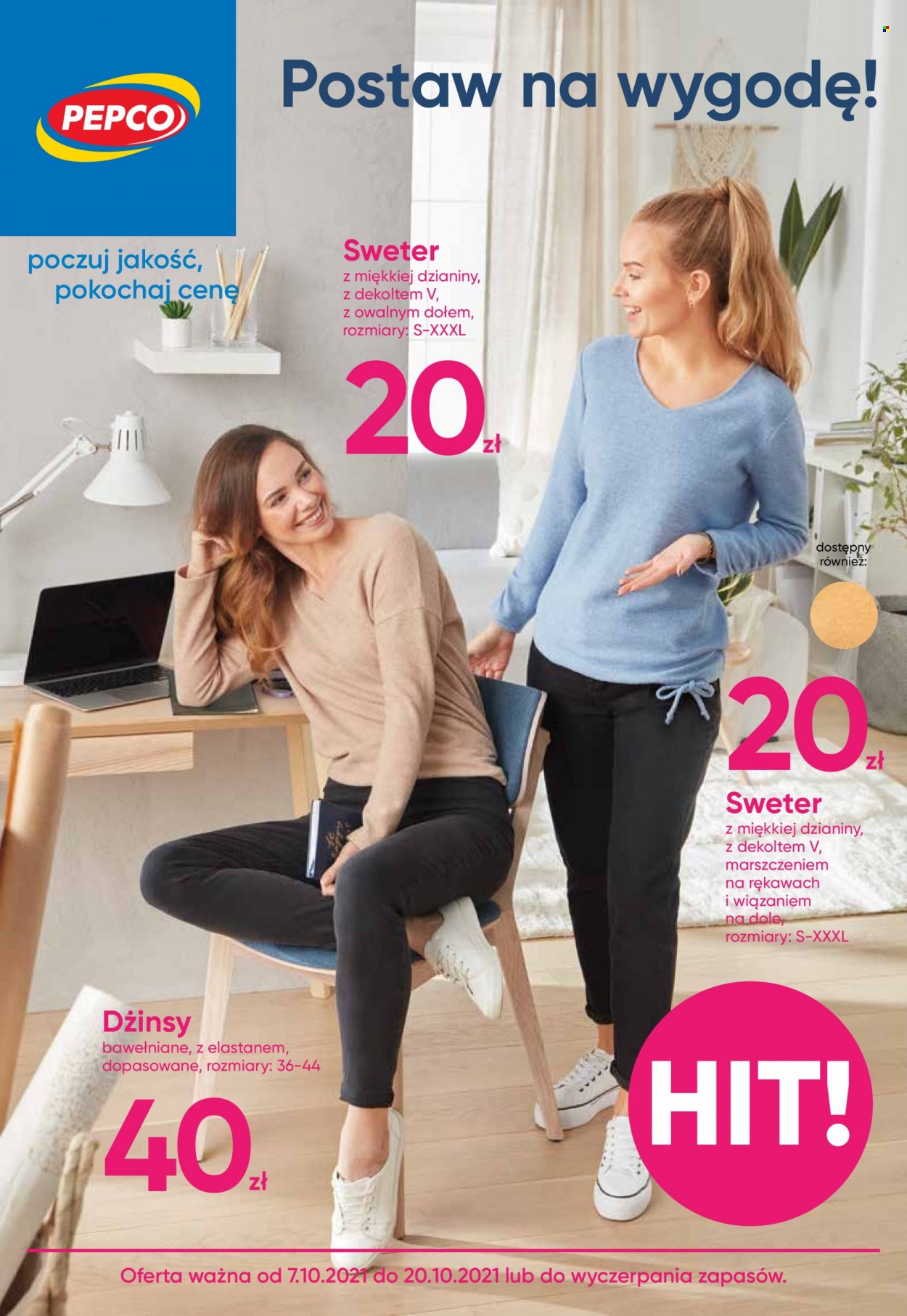 Gazetka Pepco - 7.10.2021 - 20.10.2021. Strona 1