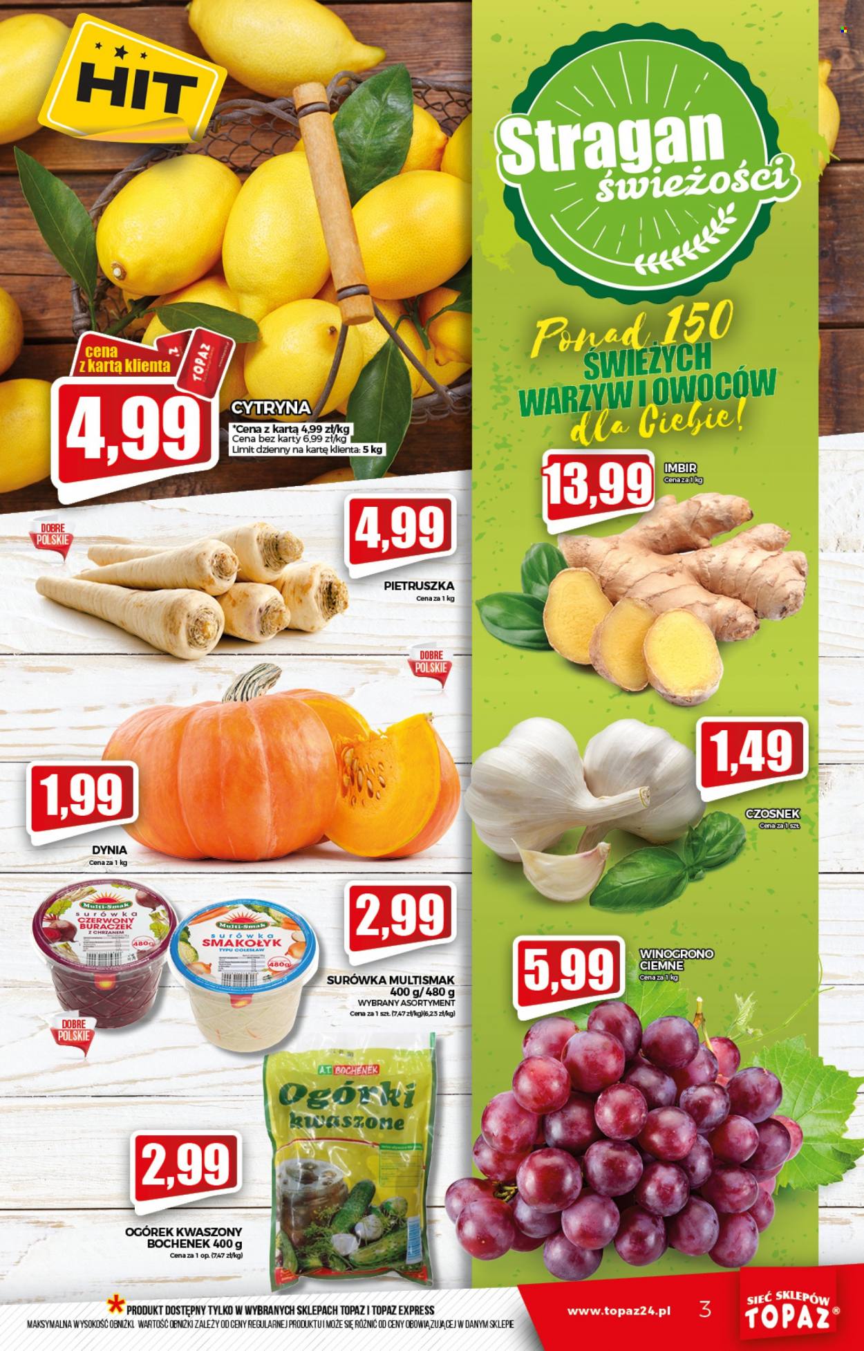 Gazetka Topaz - 7.10.2021 - 13.10.2021. Strona 3