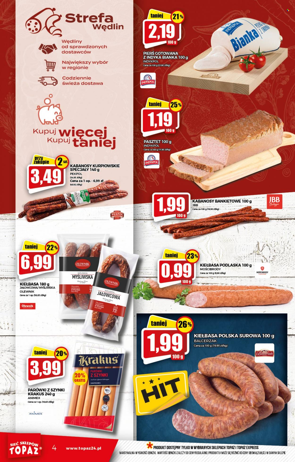Gazetka Topaz - 7.10.2021 - 13.10.2021. Strona 4